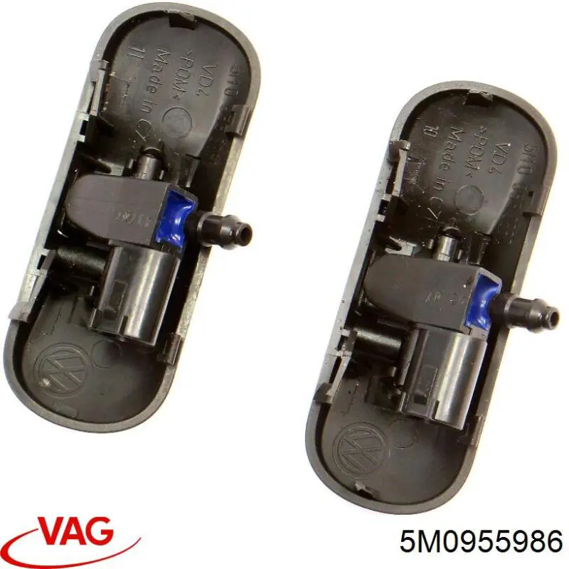 Dysza spryskiwacza szyby przedniej VAG 5M0955986 cena, od 16,08 USD