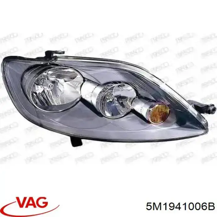 Do koszyka 5M1941006B VAG Reflektor prawy