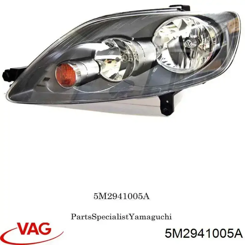 5M2941005A VAG Reflektor lewy