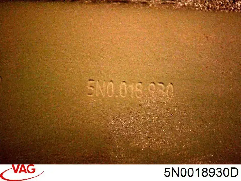 5N0018930D VAG Osłona silnika, miski (przedziału silnika)