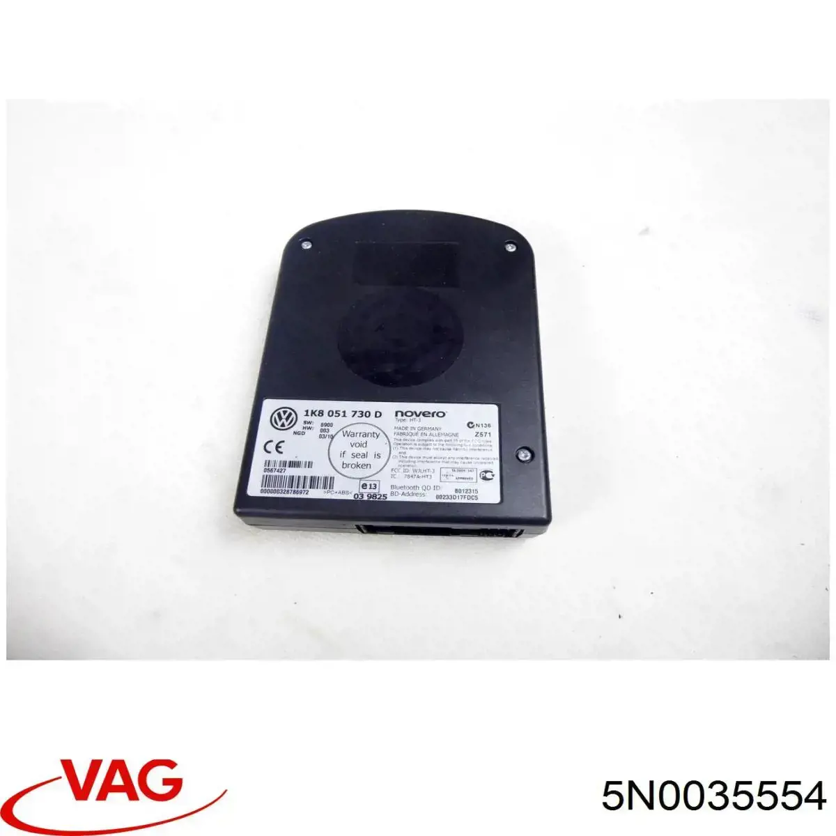 Do koszyka 5N0035554 VAG 