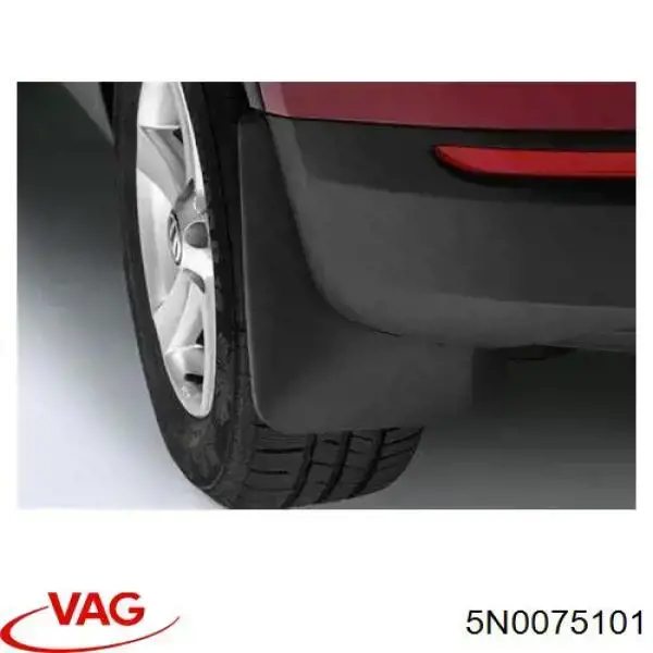 Chlapacze tylne, komplet VAG 5N0075101 cena, od 141,01 USD