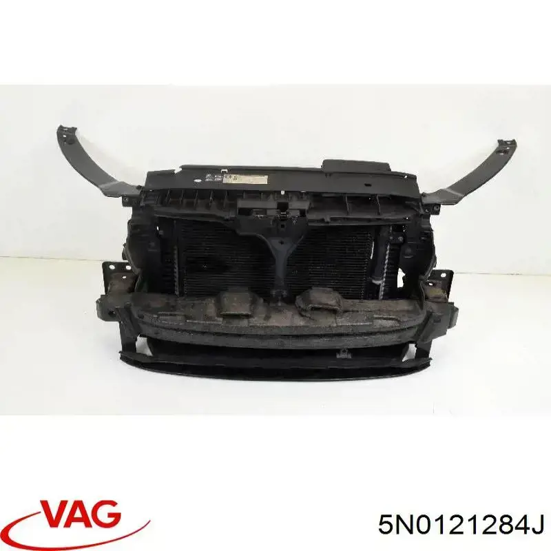 Kierownica powietrza (deflektor) chodnicy lewa VAG 5N0121284J cena, od 21,97 USD