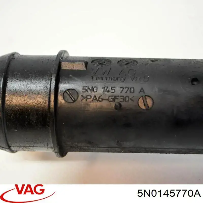 Przewód (króciec) intercoolera VAG 5N0145770A cena, od 39,16 USD