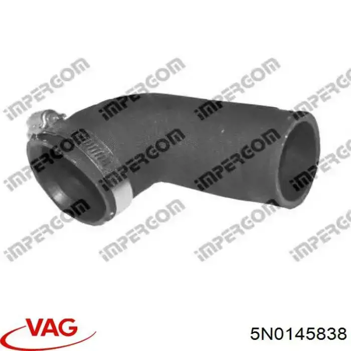 Przewód (króciec) intercoolera VAG 5N0145838 cena, od 20,45 USD
