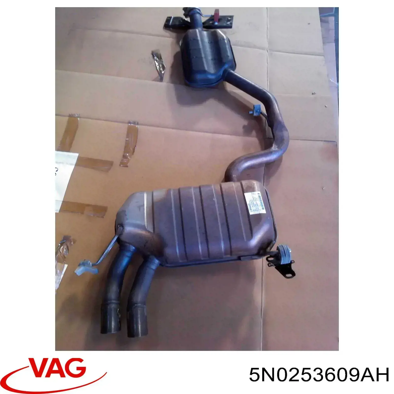 Tłumik, tylna część VAG 5N0253609AH cena, od 527,45 USD