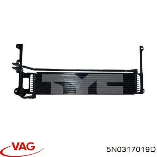 5N0317019D VAG Chłodnica automatycznej/mechanicznej skrzyni biegów