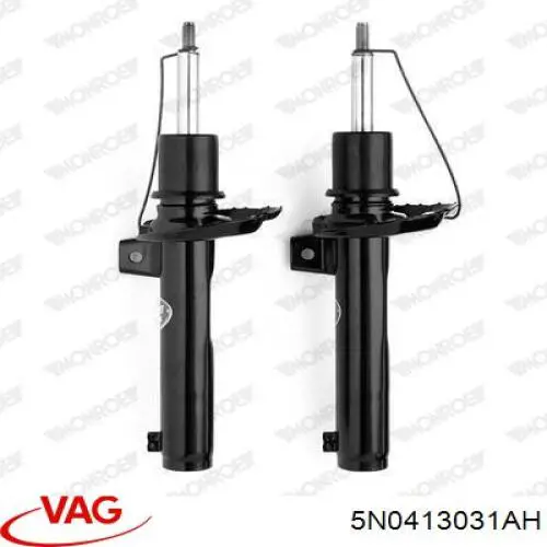 Amortyzator przedni VAG 5N0413031AH cena, od 64,63 USD