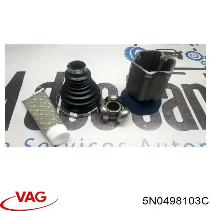 Przegub homokinetyczny wewnętrzny trójramienny VAG 5N0498103C cena, od 44,62 USD