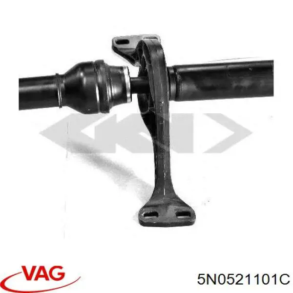 Wał Cardana tylny, kompletny VAG 5N0521101C cena, od 461,84 USD