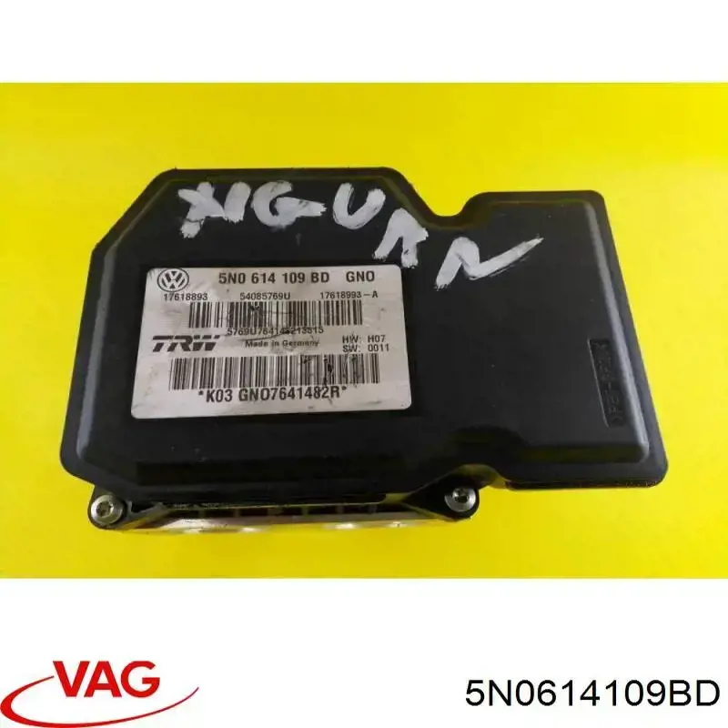 Sterownik ABS  hydrauliczny do Volkswagen Tiguan I 5N1, 5N2