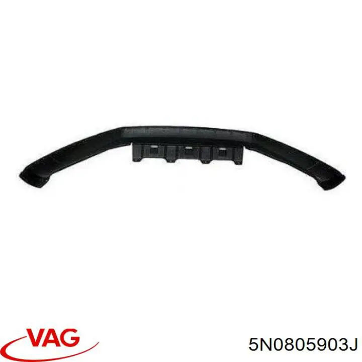 Spojler zderzaka przedniego VAG 5N0805903J cena, od 116,57 USD
