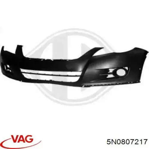 5N0807217 VAG Zderzak przedni