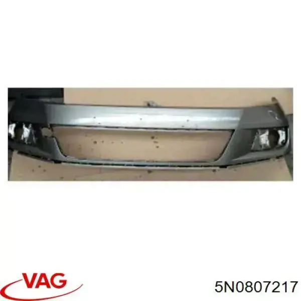 Zderzak przedni VAG 5N0807217 cena, od 110,48 USD