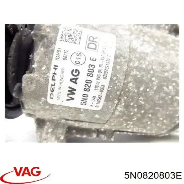 Do koszyka 5N0820803E VAG Sprężarka klimatyzacji