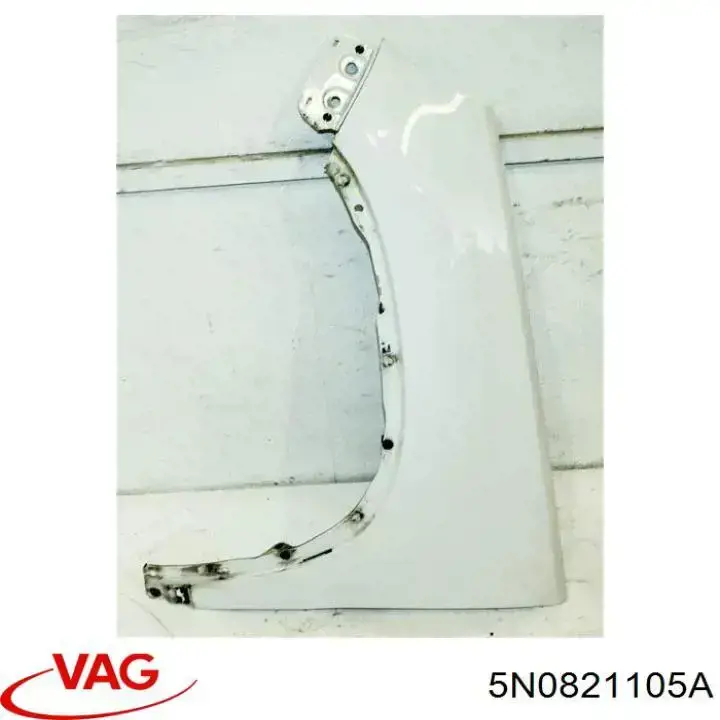 Do koszyka 5N0821105A VAG Błotnik przedni lewy