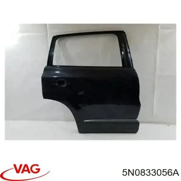 Do koszyka Drzwi tylne prawe Volkswagen Tiguan I 5N1, 5N2