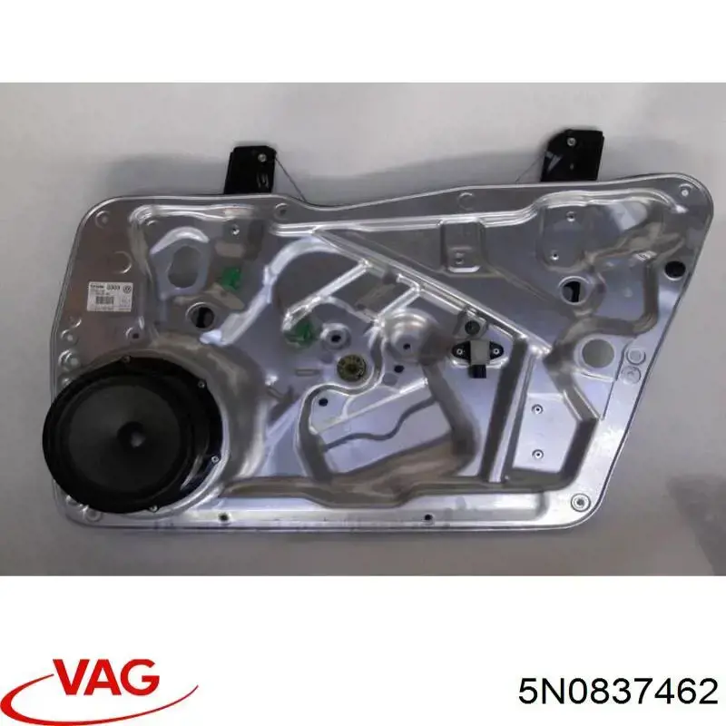 5N0837462 VAG Mechanizm podnoszenia szyby drzwi przednich prawych