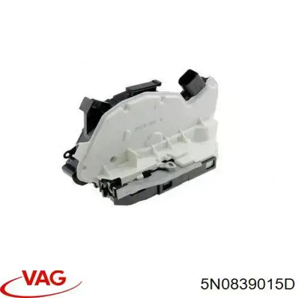 Do koszyka 5N0839015D VAG Zamek drzwi tylnych lewych