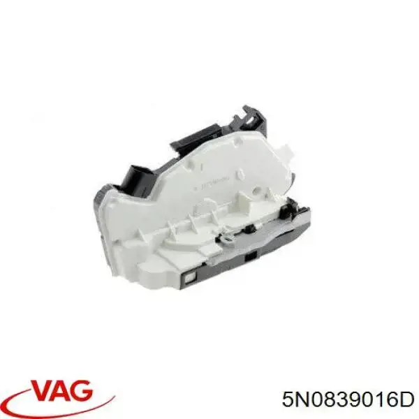 5N0839016D VAG Zamek drzwi tylnych prawych