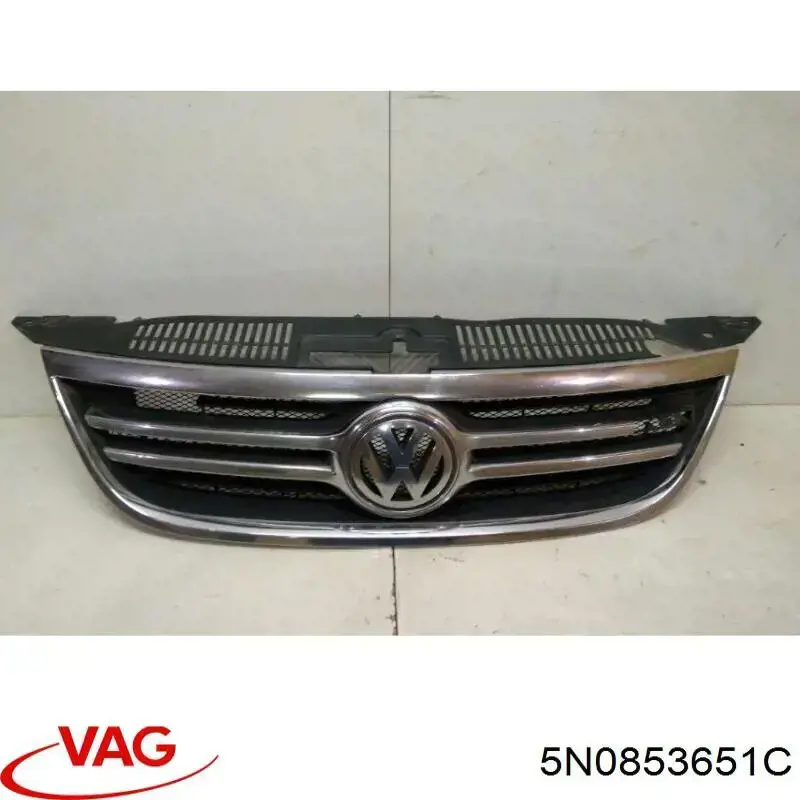 Atrapa chłodnicy VAG 5N0853651C cena, od 133,89 USD
