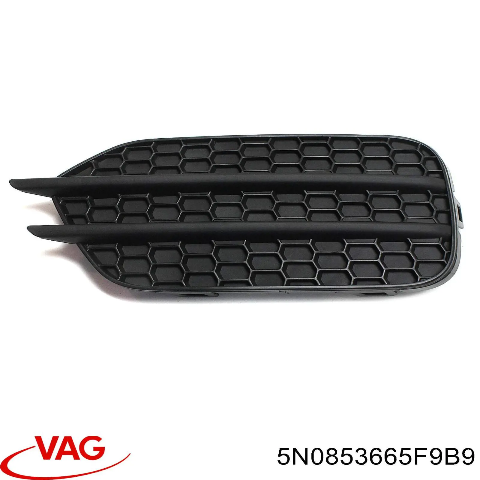 Kratka zderzaka przedniego lewa VAG 5N0853665F9B9 cena, od 19,41 USD