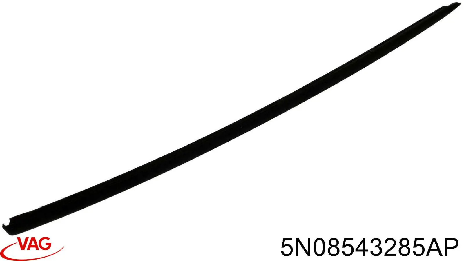 5N08543285AP VAG Listwa ochronna szyby przedniej prawa