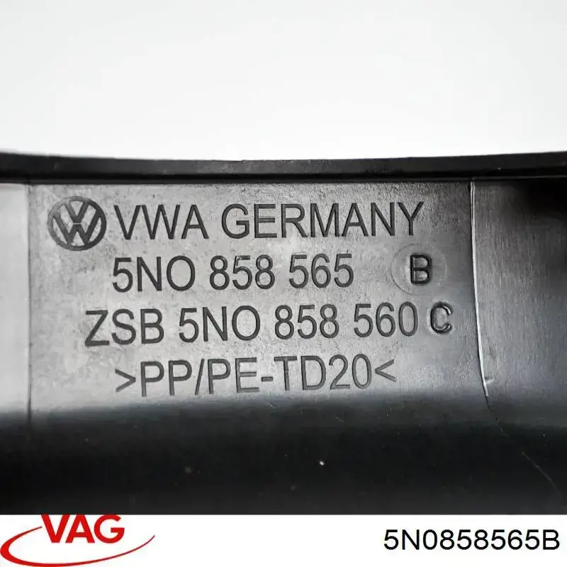 Do koszyka 5N0858565B VAG 