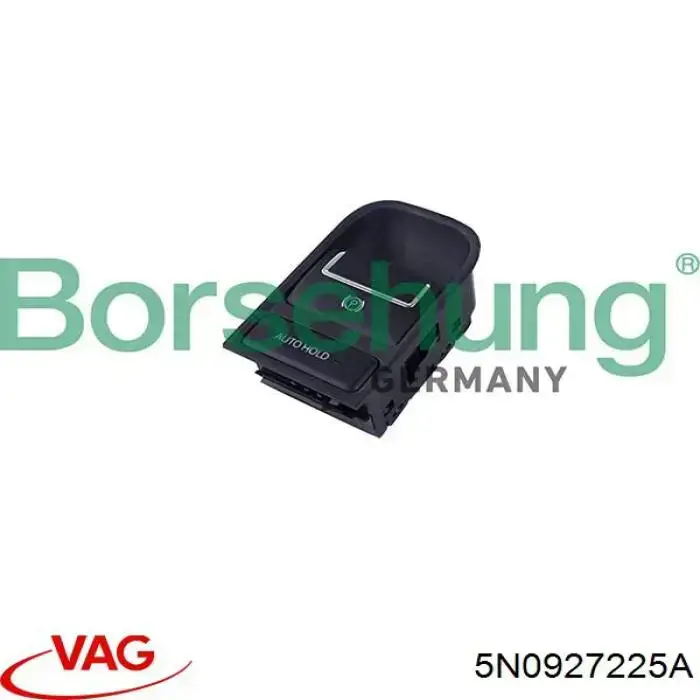 Do koszyka 5N0927225A VAG Przycisk elektromechanicznego hamulca postojowego (ręcznego)