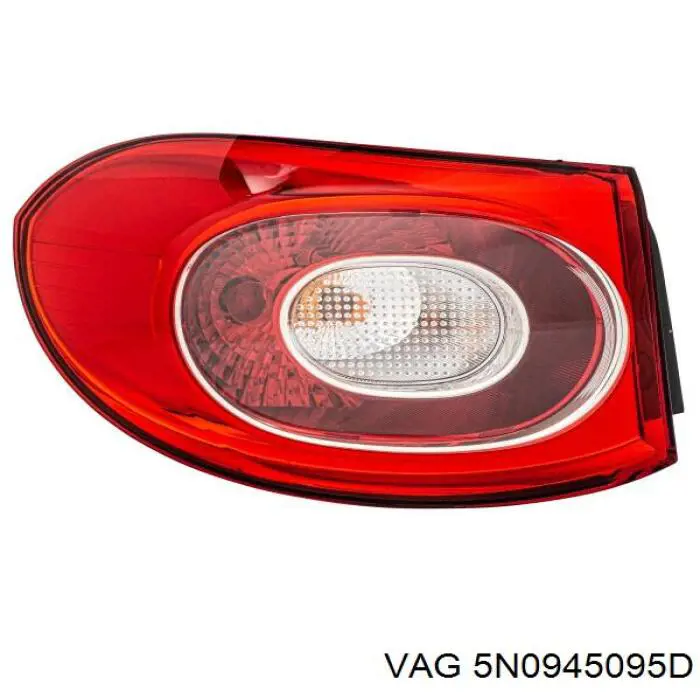 Do koszyka 5N0945095D VAG Lampa zespolona tylna lewa zewnętrzna