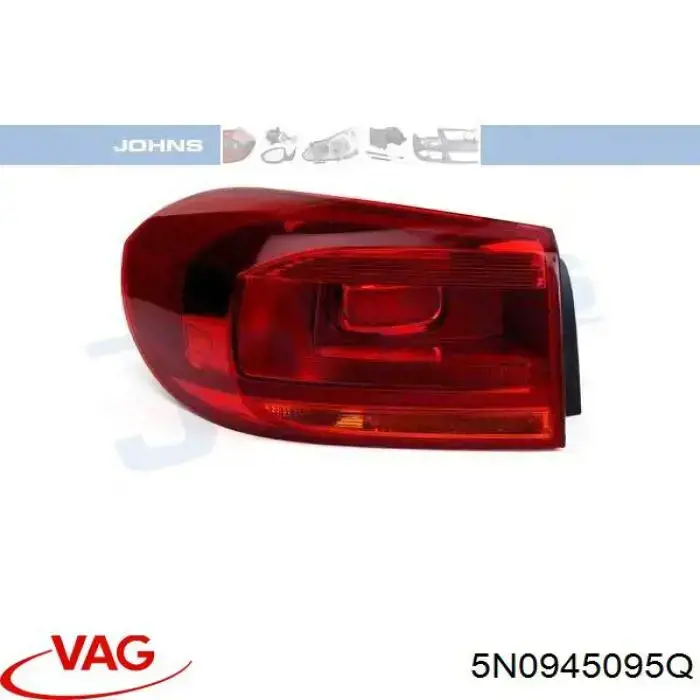 5N0945095Q VAG Lampa zespolona tylna lewa zewnętrzna