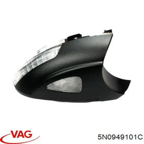 Kierunkowskaz lusterka lewy VAG 5N0949101C cena, od 35,14 USD