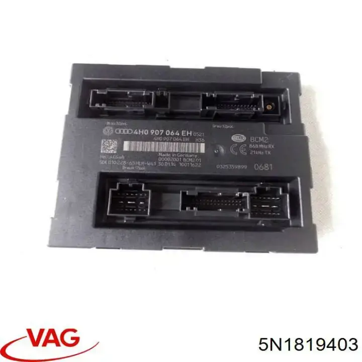 Kratka wycieraczek lewa VAG 5N1819403 cena, od 95,38 USD