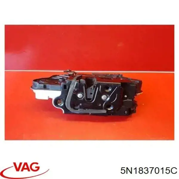 Do koszyka 5N1837015C VAG Zamek drzwi przednich lewych