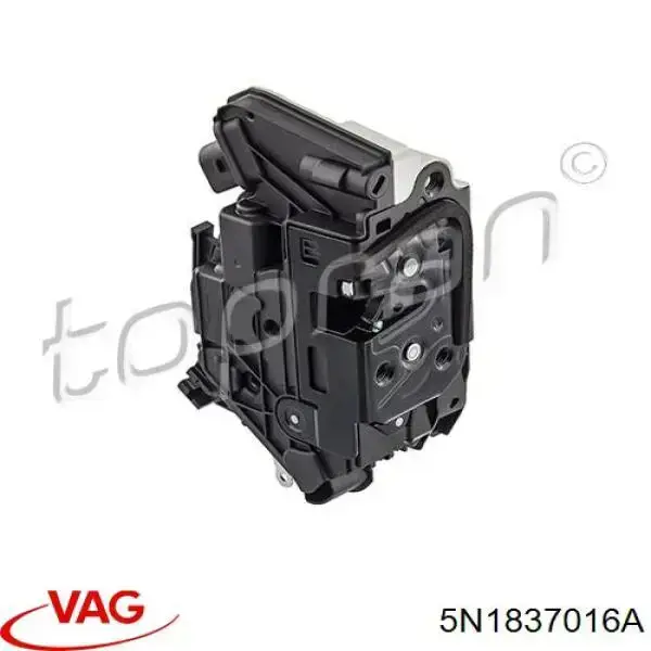 Do koszyka 5N1837016A VAG Zamek drzwi przednich prawych