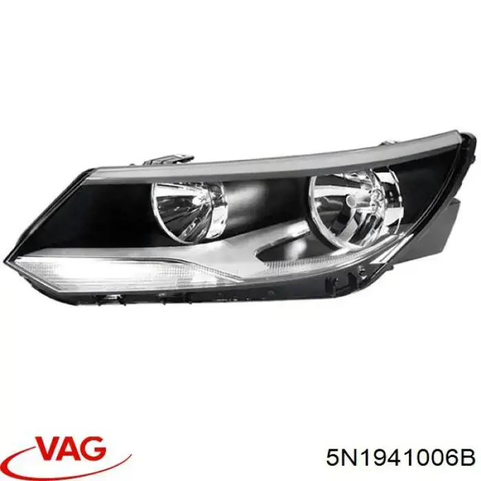 Reflektor prawy VAG 5N1941006B cena, od 201,52 USD