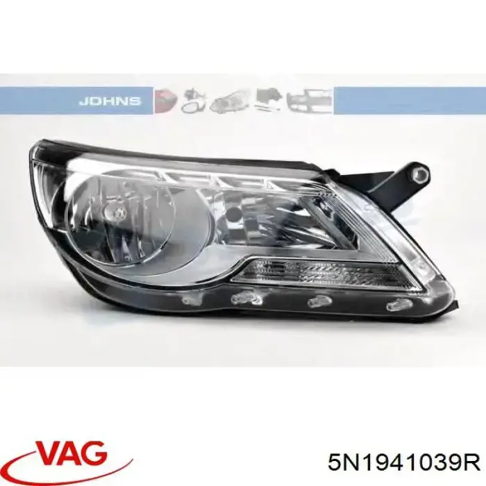 Reflektor lewy VAG 5N1941039R cena, od 803,61 USD