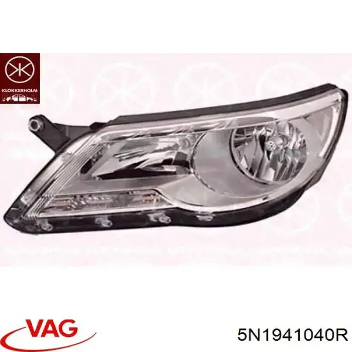 5N1941040R VAG Reflektor prawy
