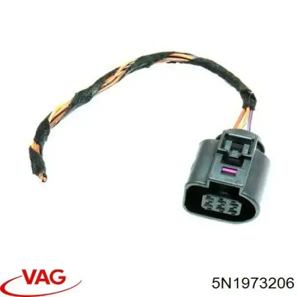 Złącze (wtyczka) tylnej lampy VAG 5N1973206 cena, od 7,79 USD