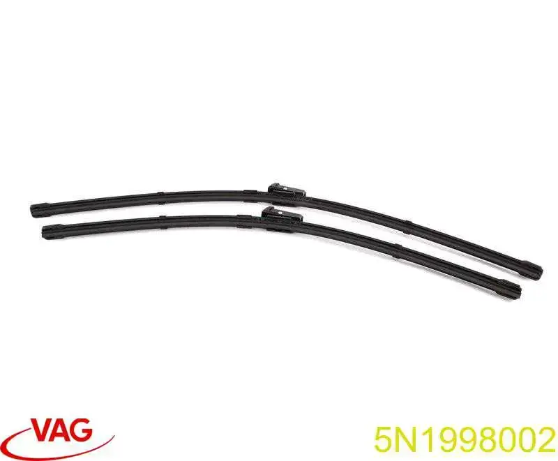 Pióro wycieraczki szyby przedniej, zestaw (2 szt.) VAG 5N1998002 cena, od 32,75 USD