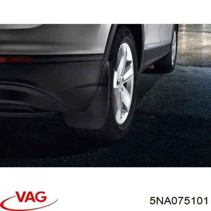 Chlapacze tylne, komplet do Volkswagen Tiguan II AD1, AX1, BT1, BT2