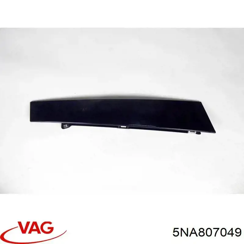Prowadnica zderzaka przedniego lewa VAG 5NA807049 cena, od 7,06 USD