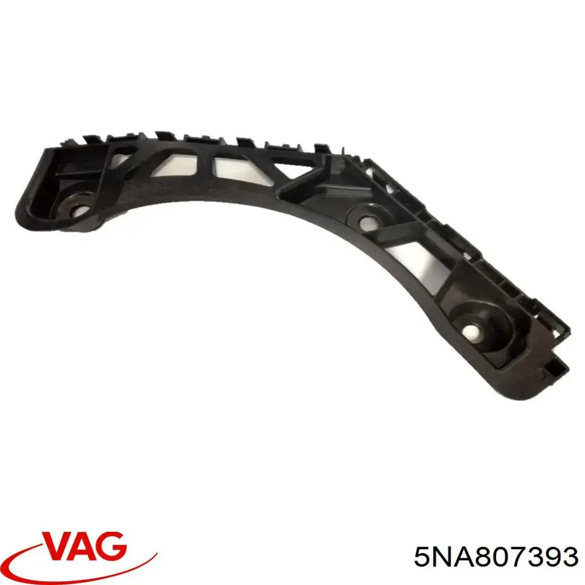 5NA807393 VAG Prowadnica zderzaka tylnego lewa