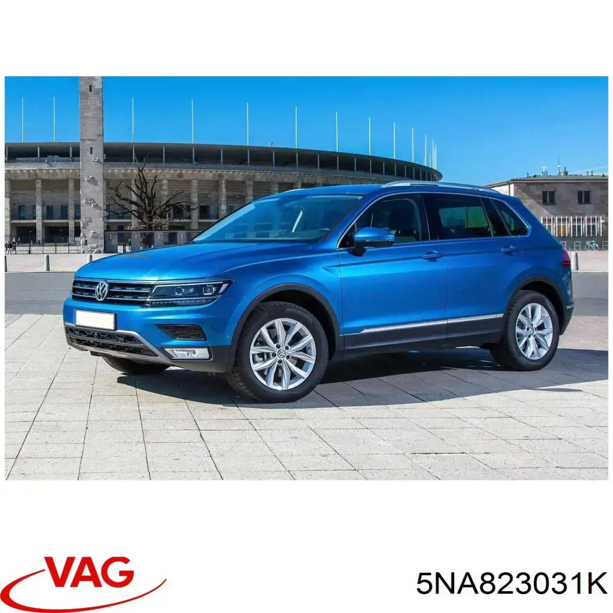 5NA823031K VAG Maska silnika