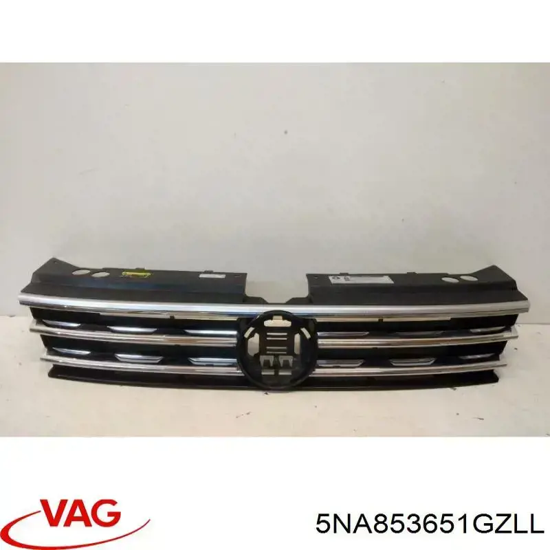Do koszyka 5NA853651GZLL VAG Atrapa chłodnicy