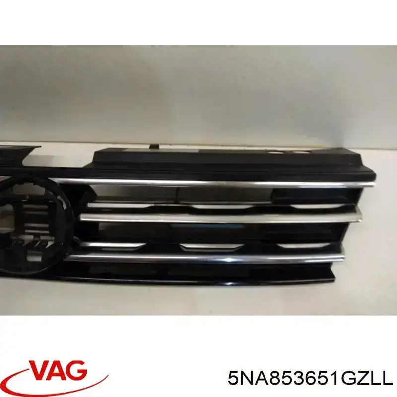 Atrapa chłodnicy 5NA853651GZLL VAG