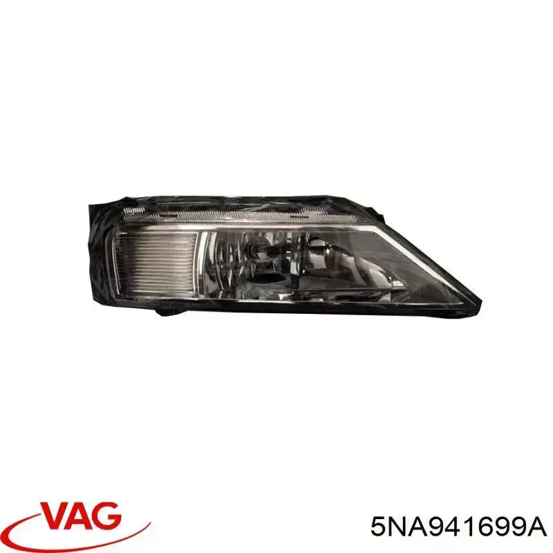 Lampa przeciwmgielna lewa VAG 5NA941699A cena, od 61,29 USD