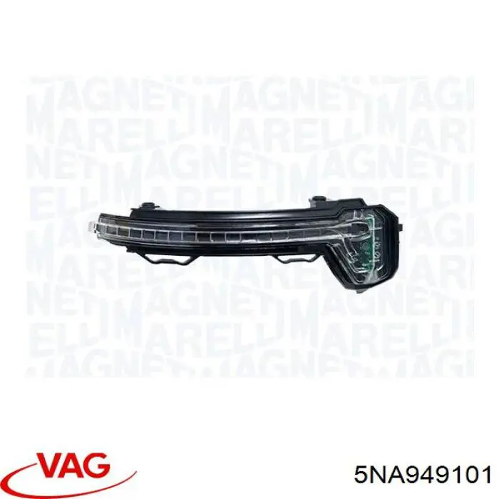 Kierunkowskaz lusterka lewy VAG 5NA949101 cena, od 29,89 USD