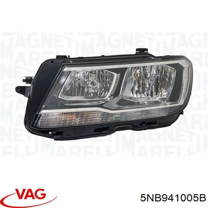 5NB941005B VAG Reflektor lewy