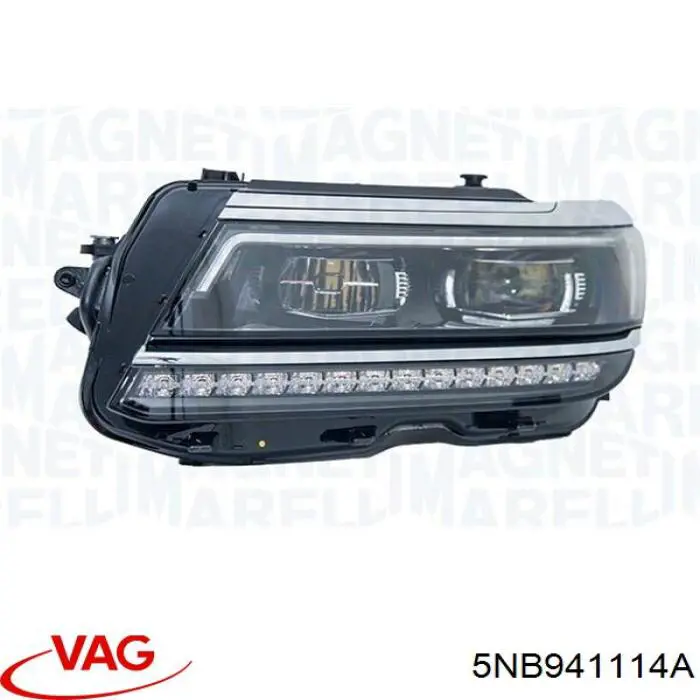 5NB941114A VAG Reflektor prawy
